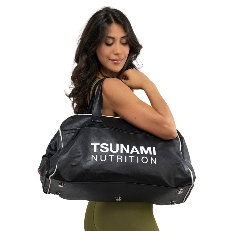 Tsunami Nutrition Faux Leather Bag