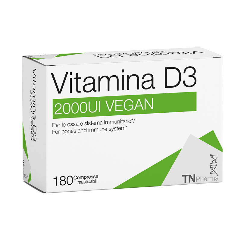 Vitamine d3 2000ui vegan 180 cpr à croquer