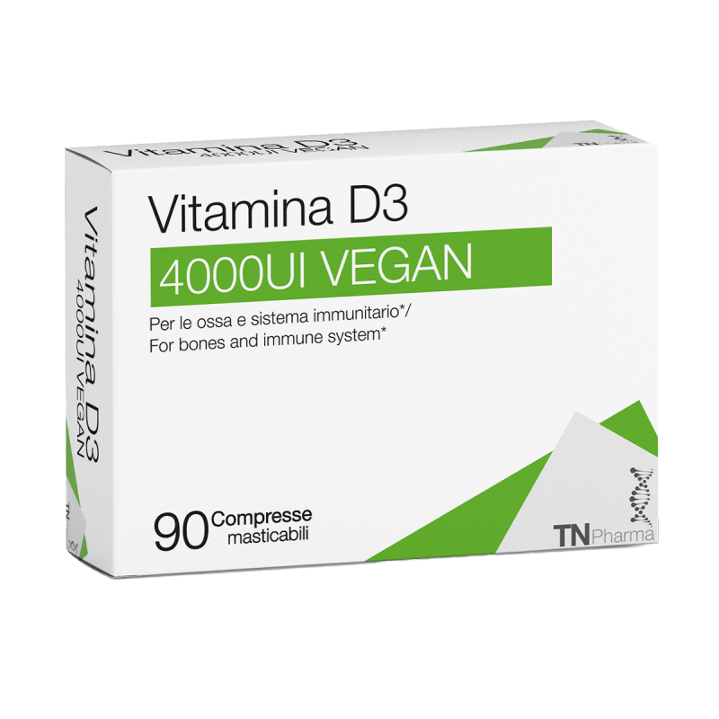 Vitamine d3 4000ui vegan 90 cpr à croquer