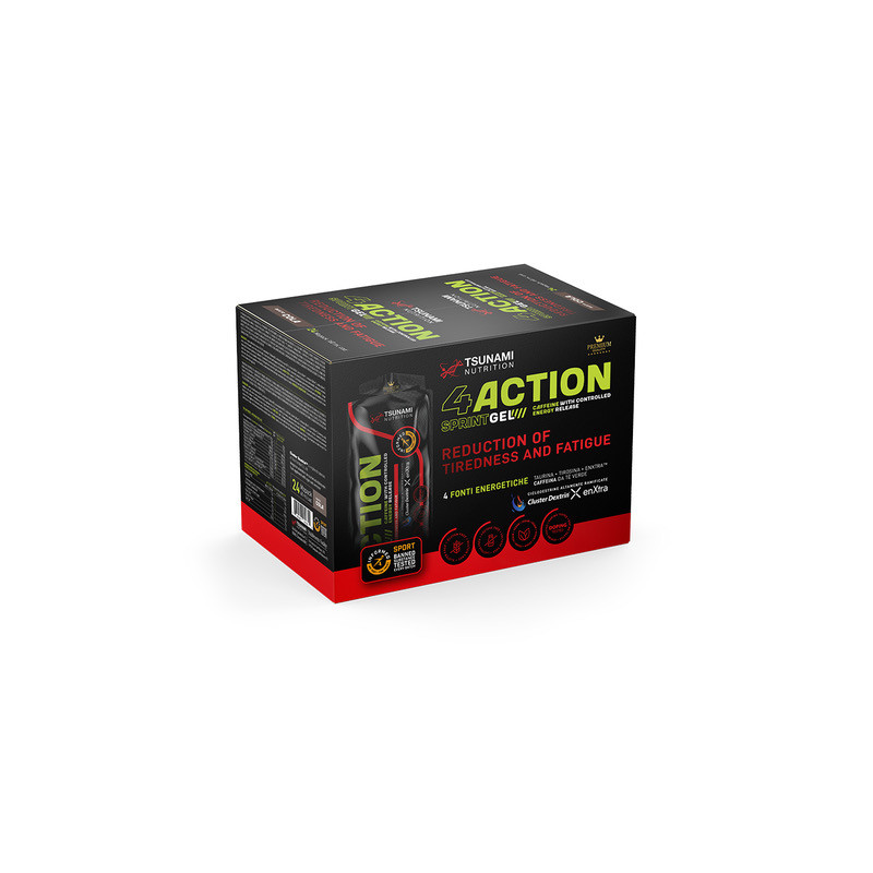 4 Action Sprint Gel 60 ml - BOX DA 24 PZ