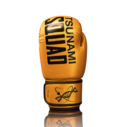 Tsunami Squad Gold Boxing Gloves