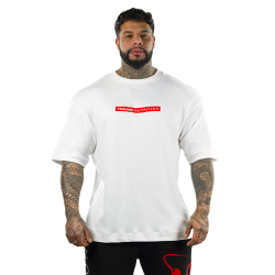 Tsunami Men's Box Logo Oversize T-shirt Blanc