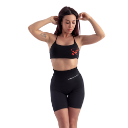 Shorts Seamless Donna Nero